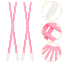 100pcs lip brushes for lipstick gloss eyeliner eyebrow application