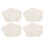2 pairs reusable washable nursing pads for comfortable breastfeeding 8
