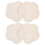 2 pairs reusable washable nursing pads for comfortable breastfeeding 7