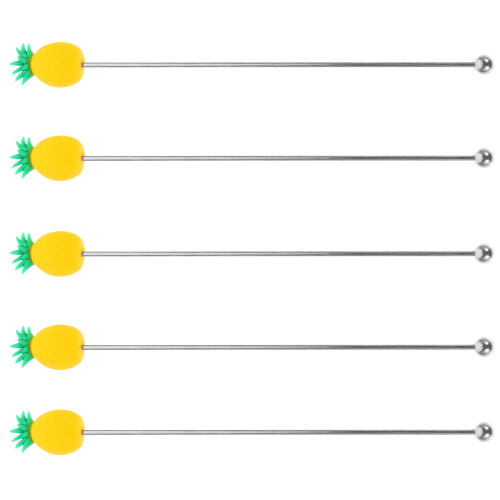 5pcs reusable coffee stirrers for drinks cocktails accessories
