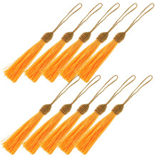 10St Gouden DIY Kwastje Voor Boekenlegger En Accessoires