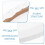 2pcs acrylic oval frames 30x40cm white for artists 8
