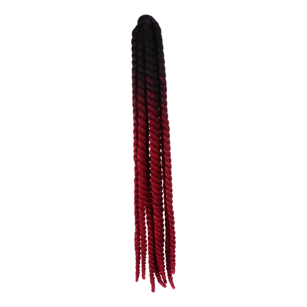 Helmet Braid Decoration Wig Safe Odorless Helmet Adornment Black 3301952099690