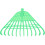 plastic leaf rake for garden shrub yard debris collection 1