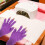 2pcs uv shield nail gloves for gel manicure, fingerless protector 7