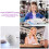2pcs uv shield nail gloves for gel manicure, fingerless protector 9