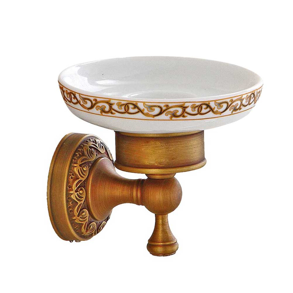 vintage style solid brass wall mounted soap dish for bathroom-image-OPC-PKRT9VY-NEW