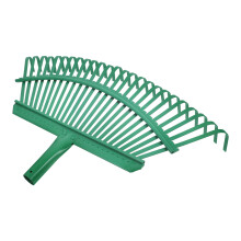 steel rake head for lawn and fallen leaves, lightweight garden tool