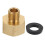 brass gas adapter hose connector for stove replacement 6