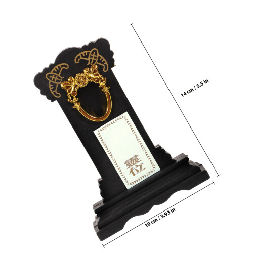 creative plastic tablet for worship temple furnishing article 1