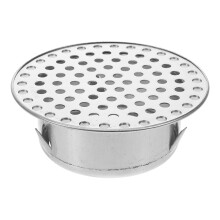 stainless steel floor drain cover and filter for outdoor yard