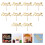10St Gouden Cupcake Decoratie Moederdag Picks 3