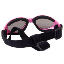 Foldable Pet Dog Puppy Uv Protection Goggles Sunglasses Eyewear (Pink)