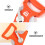 1Rouleaum Métrique Souple Orange Pour Mesures Techniques 10