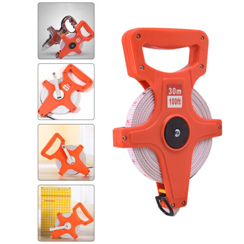 1Rouleaum Métrique Souple Orange Pour Mesures Techniques 2