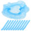 100pcs disposable mesh hair net nonwoven cap supply 1