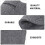 2 pcs warm breathable knee pads for protection (grey) 11