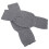 2 pcs warm breathable knee pads for protection (grey) 5