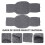 2 pcs warm breathable knee pads for protection (grey) 6