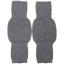 2 pcs warm breathable knee pads for protection (grey)