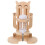 1Ensemble Fontaine Hamster Verticale Bois Khaki Durable 1