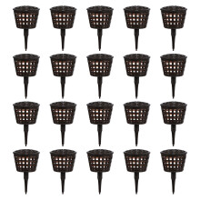 20Pcs Plastic Fertilizer Boxes With Cover For Flowers And Bonsai
