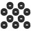 10pcs universal rear shock absorber rubber bushing protector ring 4