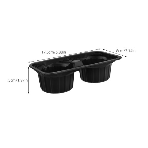 50pcs cafe 2 cup carrier for hot or cold drinks 1