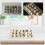 40pcs Transparent Quail Eggs Packaging Boxes Thicken Egg Storage Boxes 10