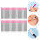50pcs disposable eyebrow and eyelash brushes applicators 11