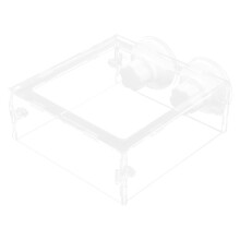 fish tank feeding circle suction cup food container aquarium supply