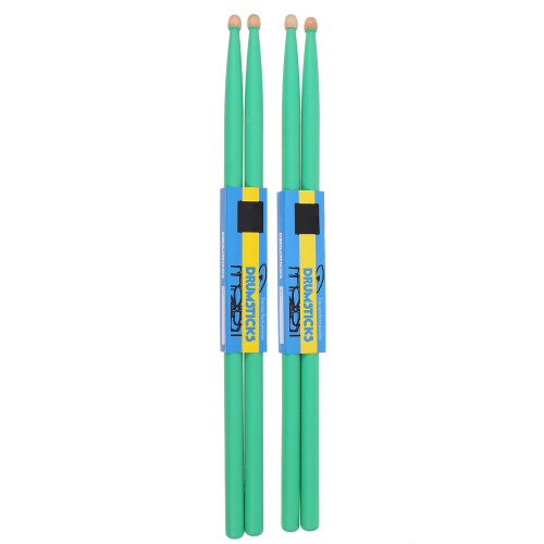 2 pairs maple wood drum sticks for percussion instruments