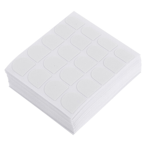 50 pcs double-sided nail tapes for beauty use, white