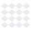 50 pcs double-sided nail tapes for beauty use, white 6