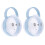2pcs baby pacifier box portable protective case for pacifiers 5