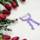 Paars Draagbare Gezicht Haarverwijderaar Met ABS Metaal 10