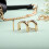 4pcs d-rings with screw shackle for key holder strap replacement 3