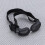 dog sunglasses waterproof uv protection foldable with strap black 3