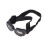 dog sunglasses waterproof uv protection foldable with strap black 1