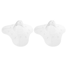 2pcs Shield Silicone Protection Cover For Breastfeeding Nursing
