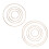 10pcs Multi-Size Simple Dreamcatcher Round Gold Metal Ring For Diy 6