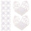 50pcs chocolate wrappers, candy holders, baking cups for parties 9