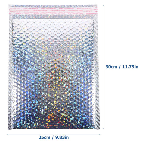 5pcs bubble packaging bags self adhesive for mailing storage shipping 1