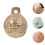 3pcs vintage mini copper bells for pet collars, wind chimes, decor 10