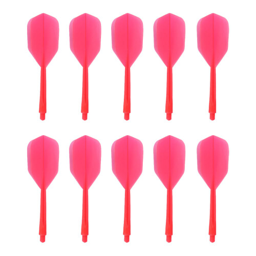 10 pcs dart flights and shafts accessory set