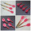 10 pcs dart flights and shafts accessory set 5