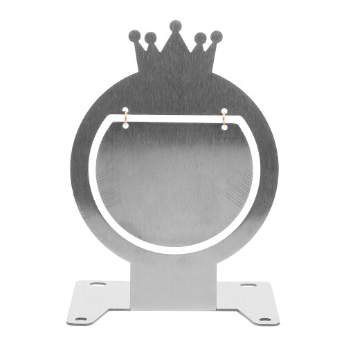 rotating metal target for indoor outdoor practice automatic reset