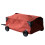 trolley tissue holder foldable storage box with wheels camping 11