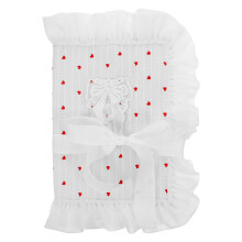 cloth book cover with bow lace sleeve for notebook textbook