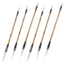 6pcs multi-function calligraphy practice brushes writing accessories